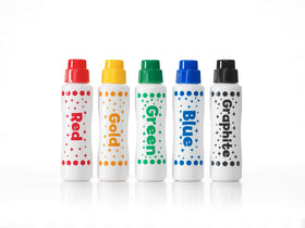 Do A Dot Art! Patented sponge-tip markers deliver even dots and quick-dry results.