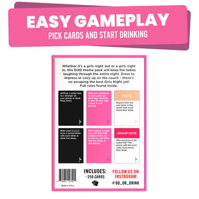 Do or Drink 21st birthday celebration flavors memories with playful prompts
