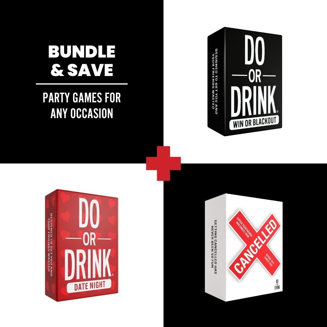 Do or Drink contents include 54 blocks for varied challenges and rules.