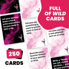 Do or Drink dare card closeup highlighting spicy challenges for date nights.