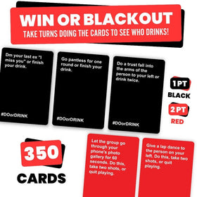 Do or Drink game-night-scene shows friends laughing during play.
