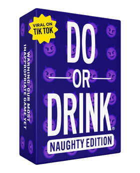 Do or Drink Naughty Edition 250 cards ready for game night spice and social fun