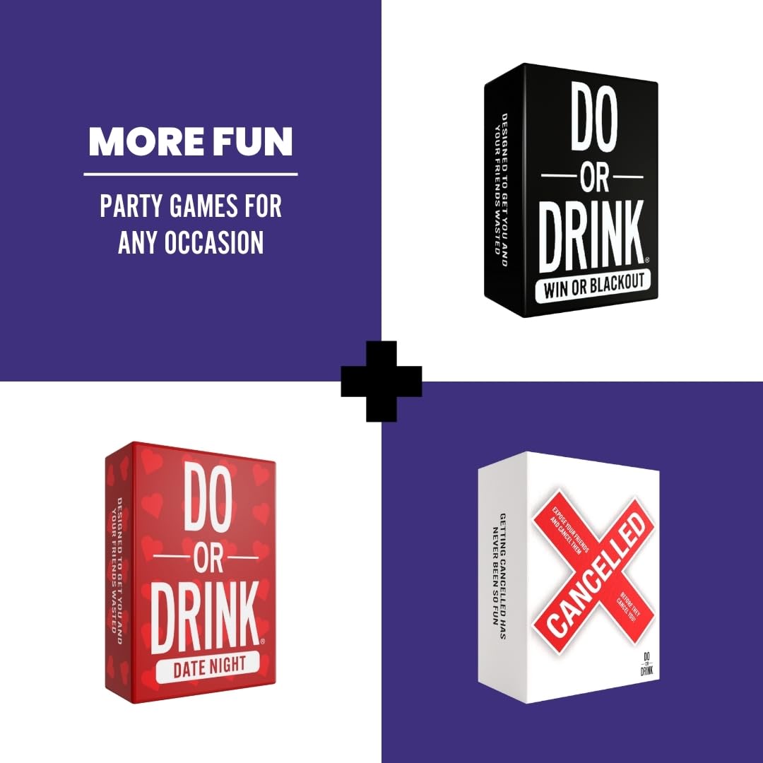 Do or Drink Naughty Edition gift ready cards invite spicy challenges and social bonding
