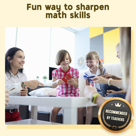 Do You Even Know Math? action cards spread, adding excitement to rounds.