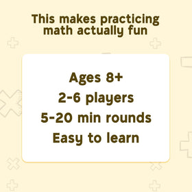 Do You Even Know Math? eight plus players across ages enjoying fast rounds and mental agility.