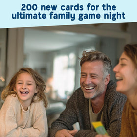 Spread of 200 all-new cards from DO YOU REALLY KNOW YOUR FAMILY? 2 for lively conversations.