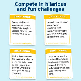 DO YOU REALLY KNOW YOUR FAMILY? game night setup—easy to learn and play