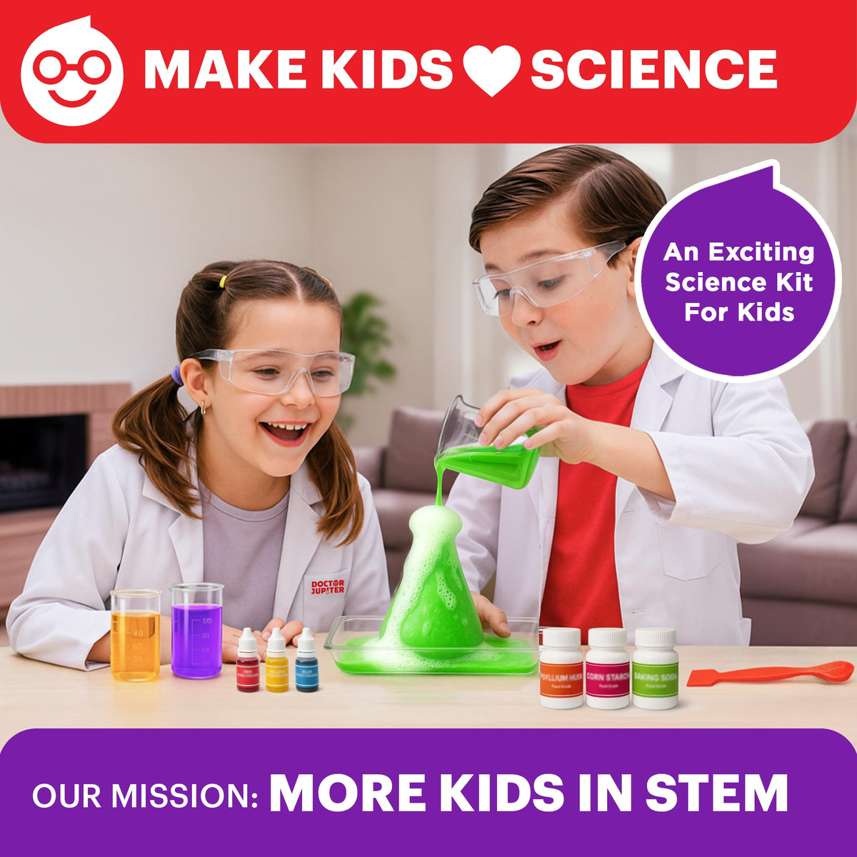 Doctor Jupiter 100+ experiments collection sparks curiosity in young learners