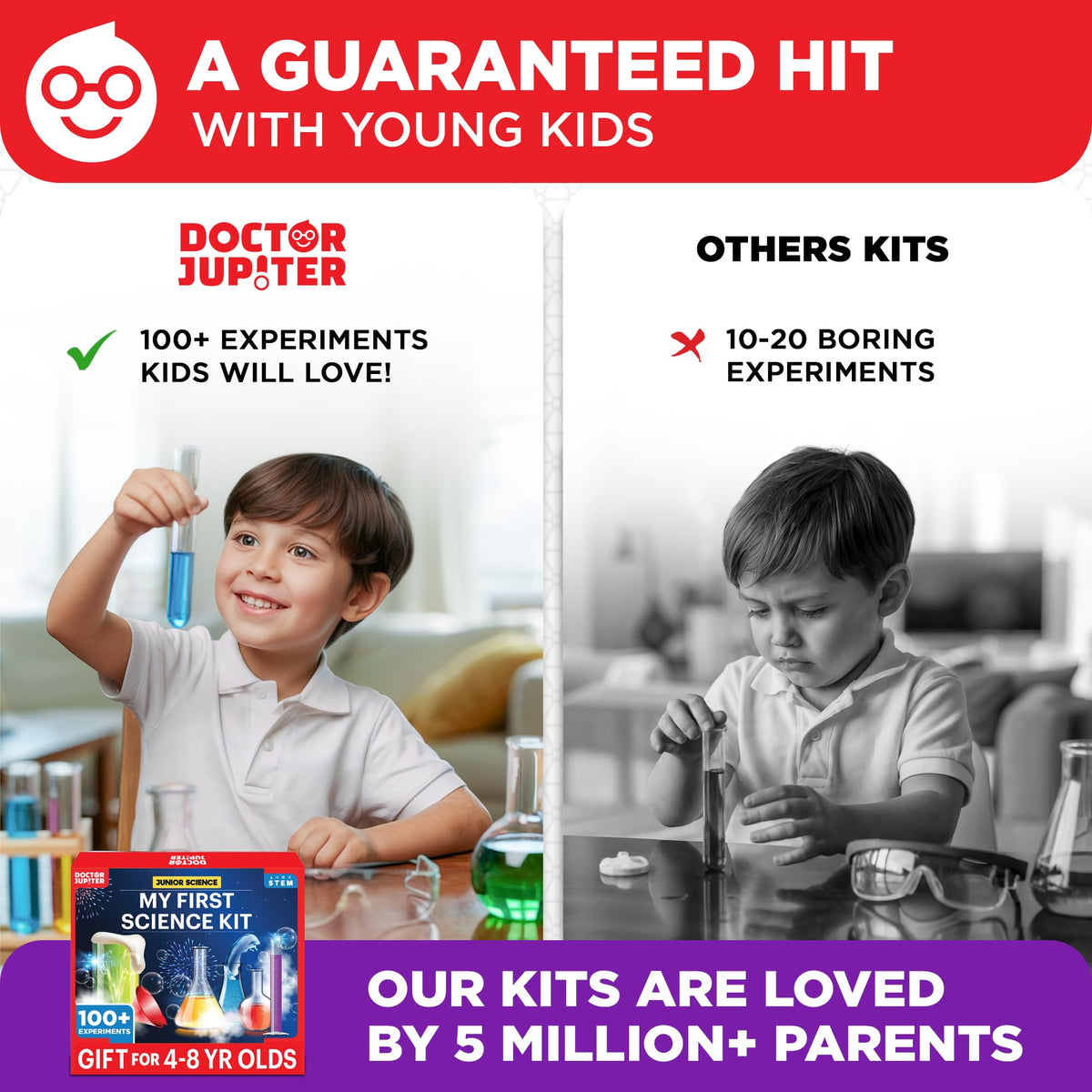 Doctor Jupiter gift-ready kit signals screen-free, educational gift for curious minds
