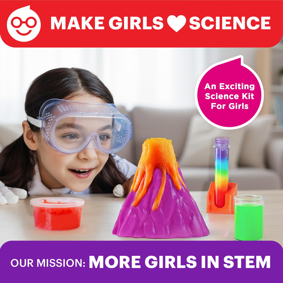 Doctor Jupiter Girls' rainbow crystals spark colorful, hands-on exploration for curious minds.