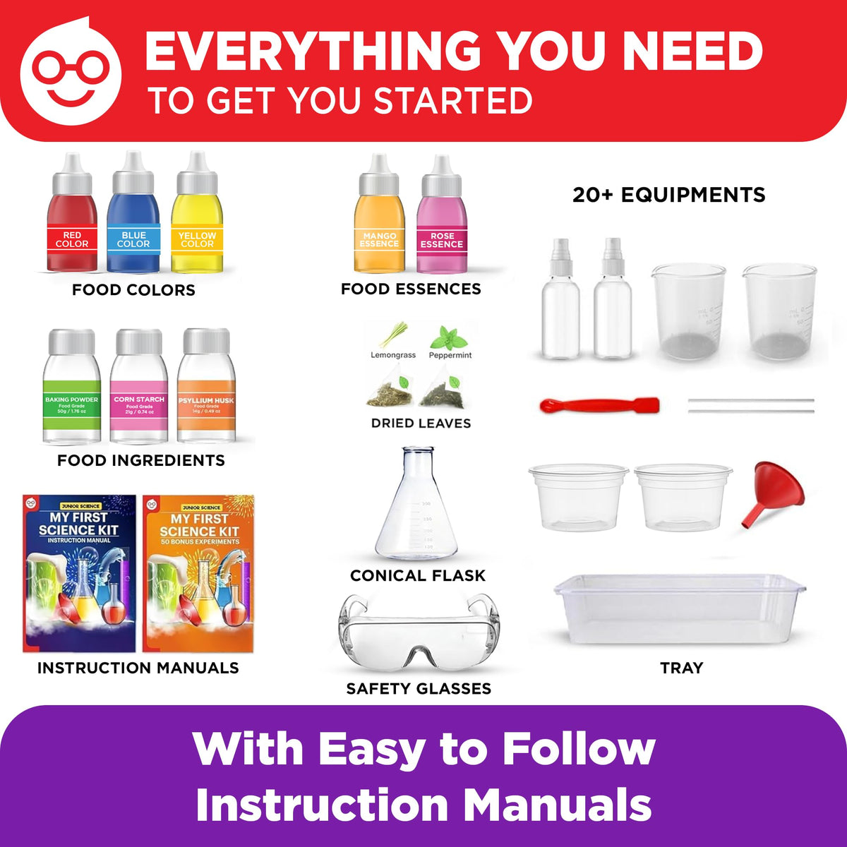 Doctor Jupiter instruction manual page with clear steps for guided learning at home