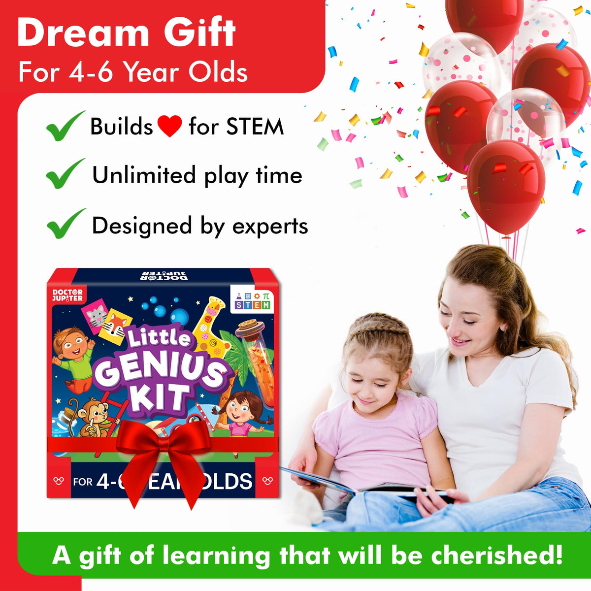 Doctor Jupiter kid using kit demonstrates engaged, screen-free STEM play in action