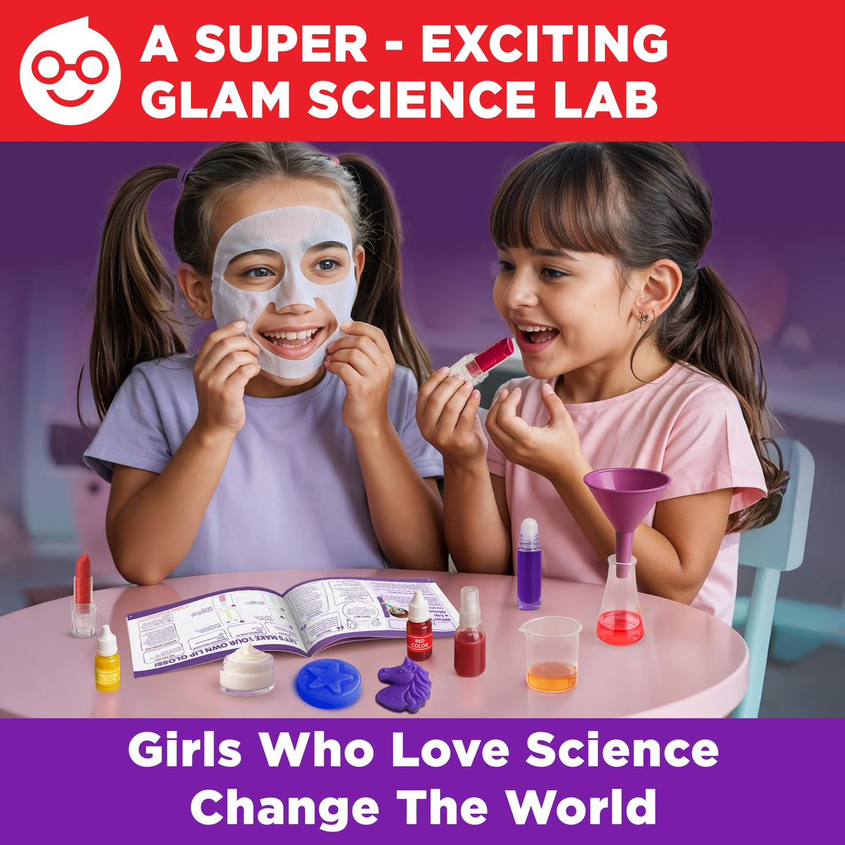 Doctor Jupiter makeup kit kid assembly shows hands-on learning with guided DIY beauty activities.