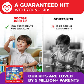 Doctor Jupiter My First Amazing Science Kit safety standards reassure caregivers about quality