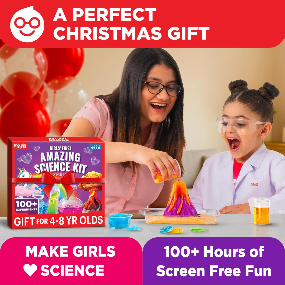 Doctor Jupiter premium educational tools support at-home science learning.