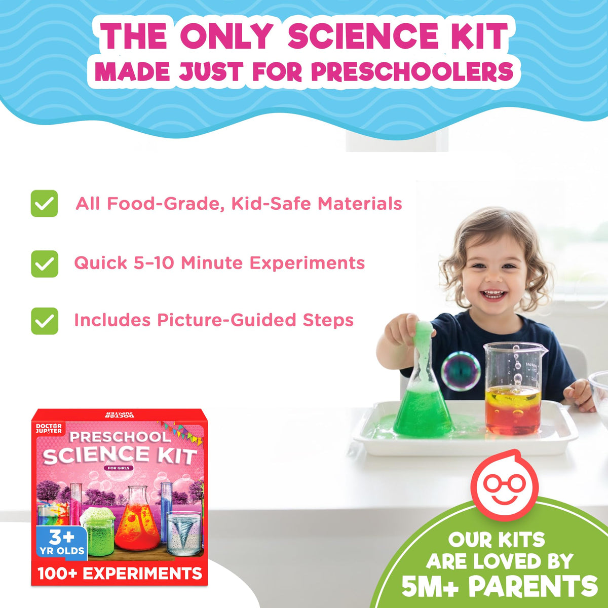 Doctor Jupiter online guide complements at-home science play.