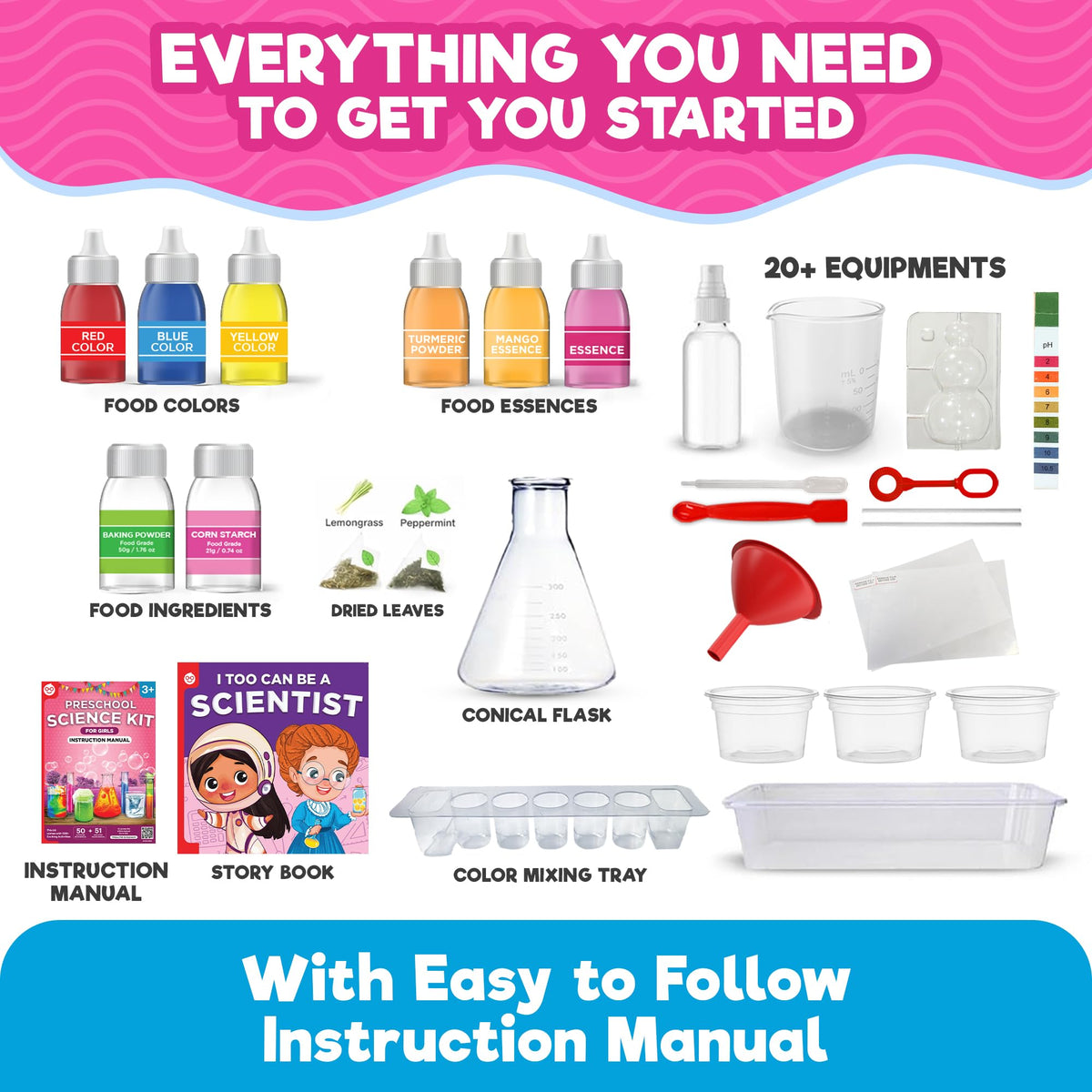 Doctor Jupiter safe materials provide child-friendly science experiences.