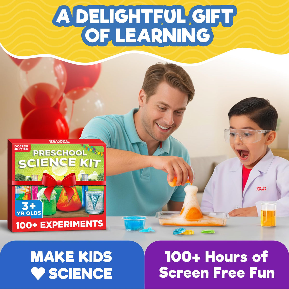 Doctor Jupiter Preschool Science Kit online manual access for family exploration