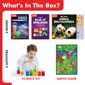 Doctor Jupiter science experiments setup inspires curiosity with safe, tactile activities