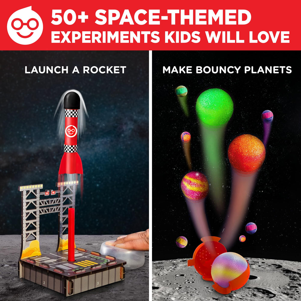 Doctor Jupiter Space Science Toy bubbling alien reaction demonstration for fun chemistry