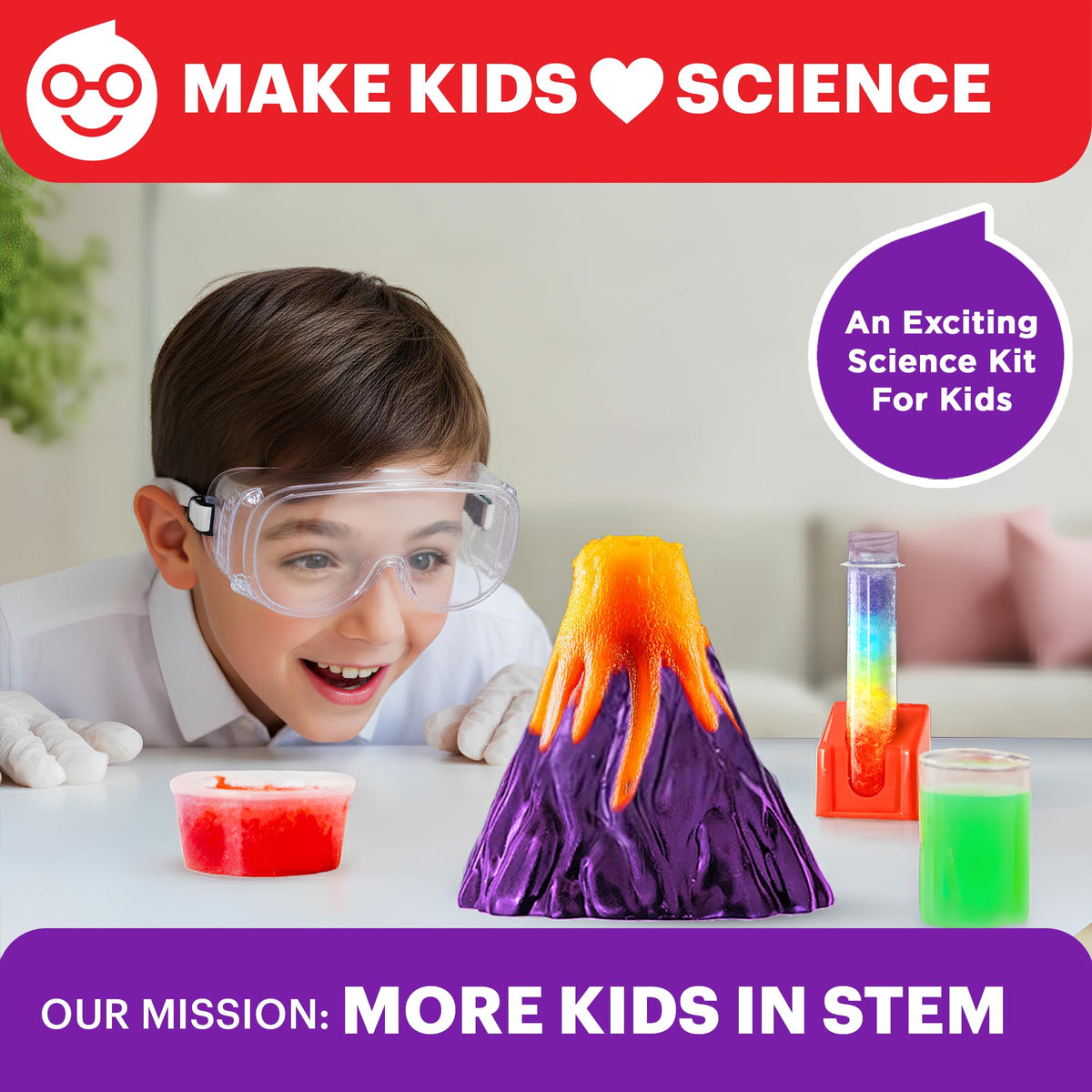 Doctor Jupiter Super Science Kit glowing snowman demonstrates safe, luminous experiments.