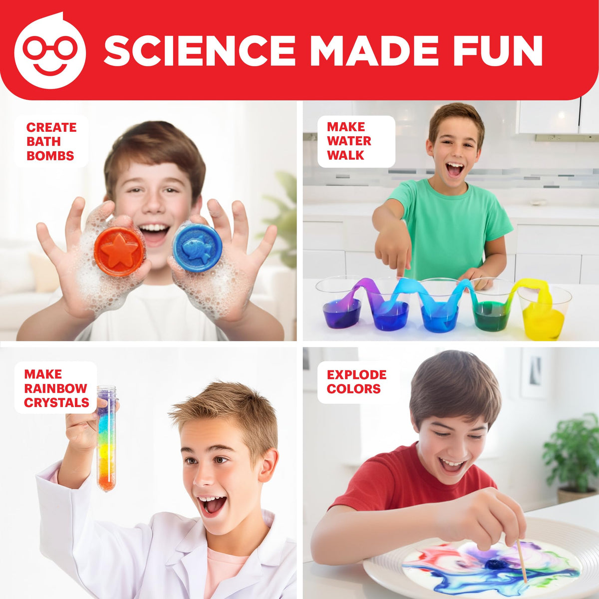 Doctor Jupiter Ultimate Science Kit glowing-water experiment to spark imagination and exploration