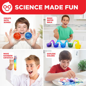 Doctor Jupiter Ultimate Science Kit glowing-water experiment to spark imagination and exploration