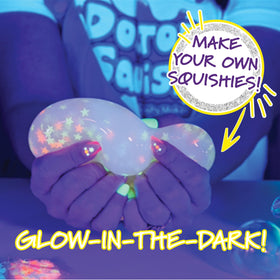 Doctor Squish Neon refill with six reusable clips for tidy play