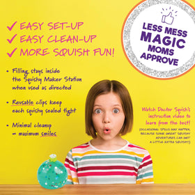 Doctor Squish slime powder helps craft colorful, tactile slime textures.