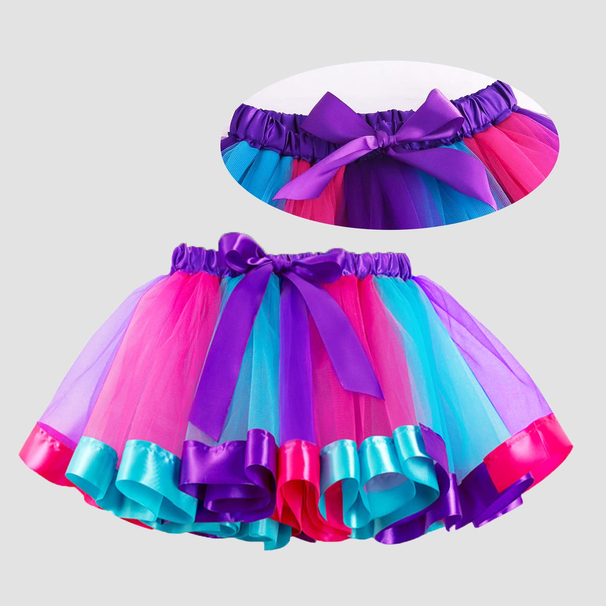 Doctor Unicorn hair bow and headband keeps look cohesive during celebrations.