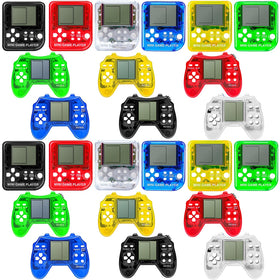 DOEA 24-piece video game party favors: arcade keychains for fun gifts