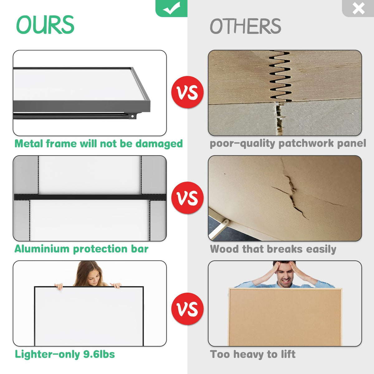 Doerpuz puzzle table with U-shaped legs ensuring stability on smooth floors