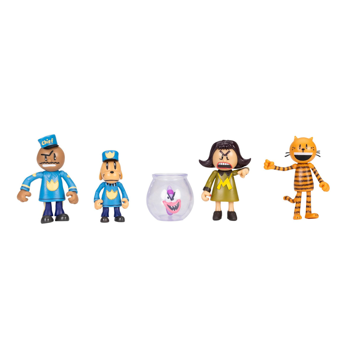 Dog Man Wave 3 pack figures, angled pose for dynamic play sessions
