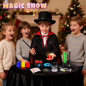 Dogern magician costume included for enchanting role-play and showmanship.