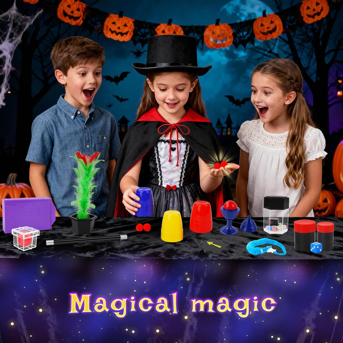 Dogern set supports offline family nights and birthday parties with engaging tricks