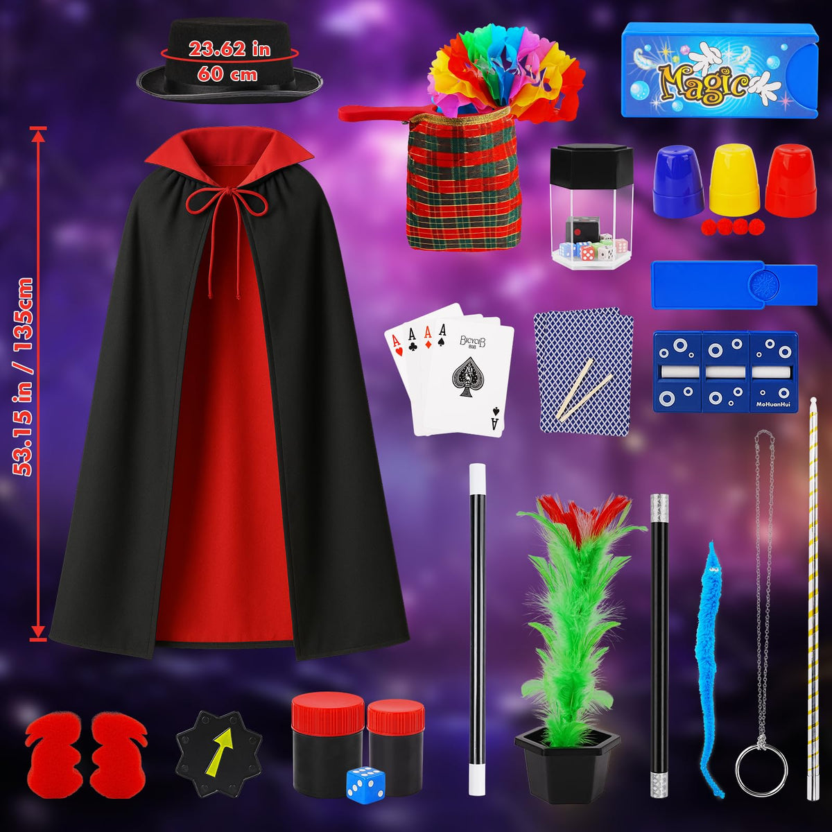 Dogern Magic Kit wand in action for imaginative at-home magic.