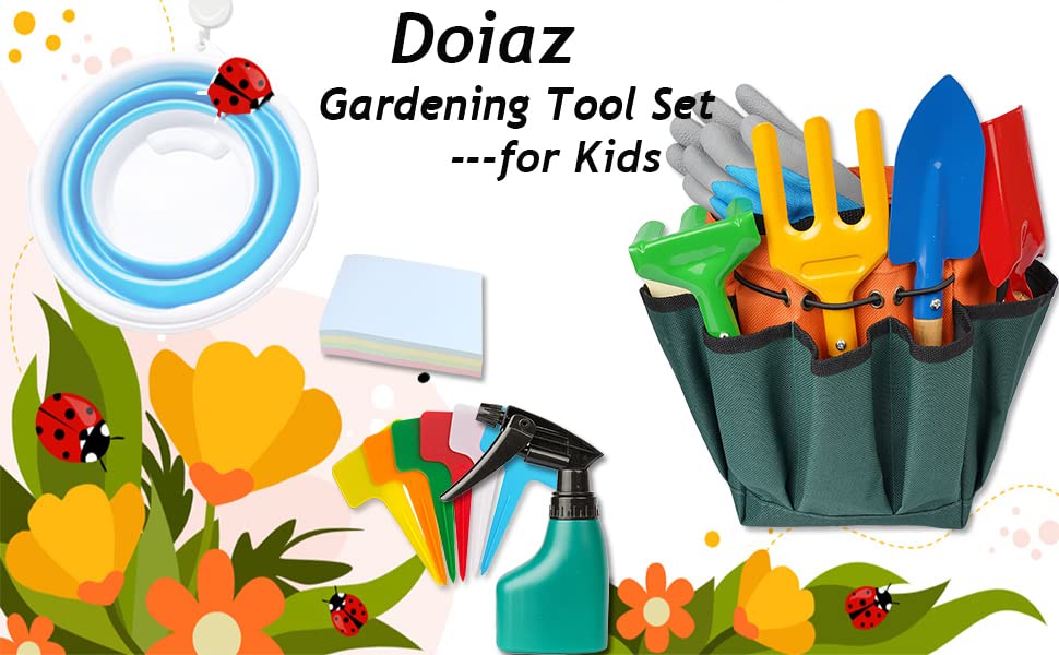 Doiaz Kidz tote bag to store tools and harvested produce