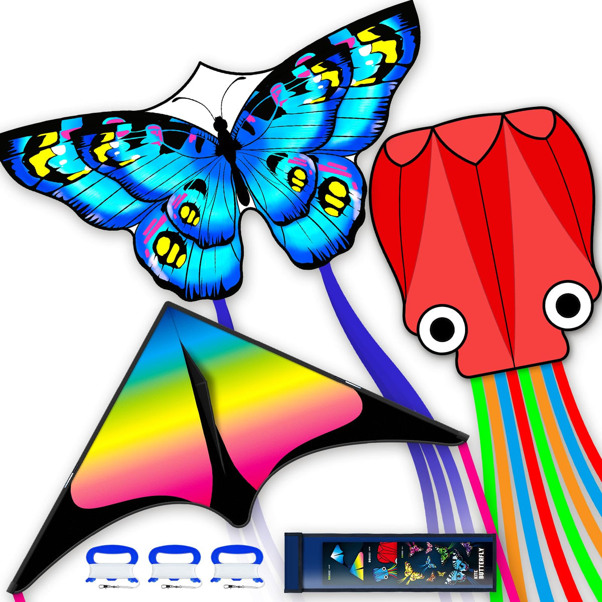 Doinfly delta butterfly kite soars smoothly for relaxed outdoor fun.