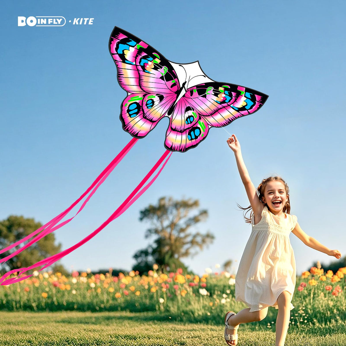 Doinfly Eagle-Snake Set dancing with the wind for family play.