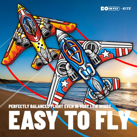 Doinfly kite set in a park encourages family bonding and outdoor play