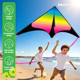 Doinfly Snake Kite curves gracefully, enabling smooth maneuverability.