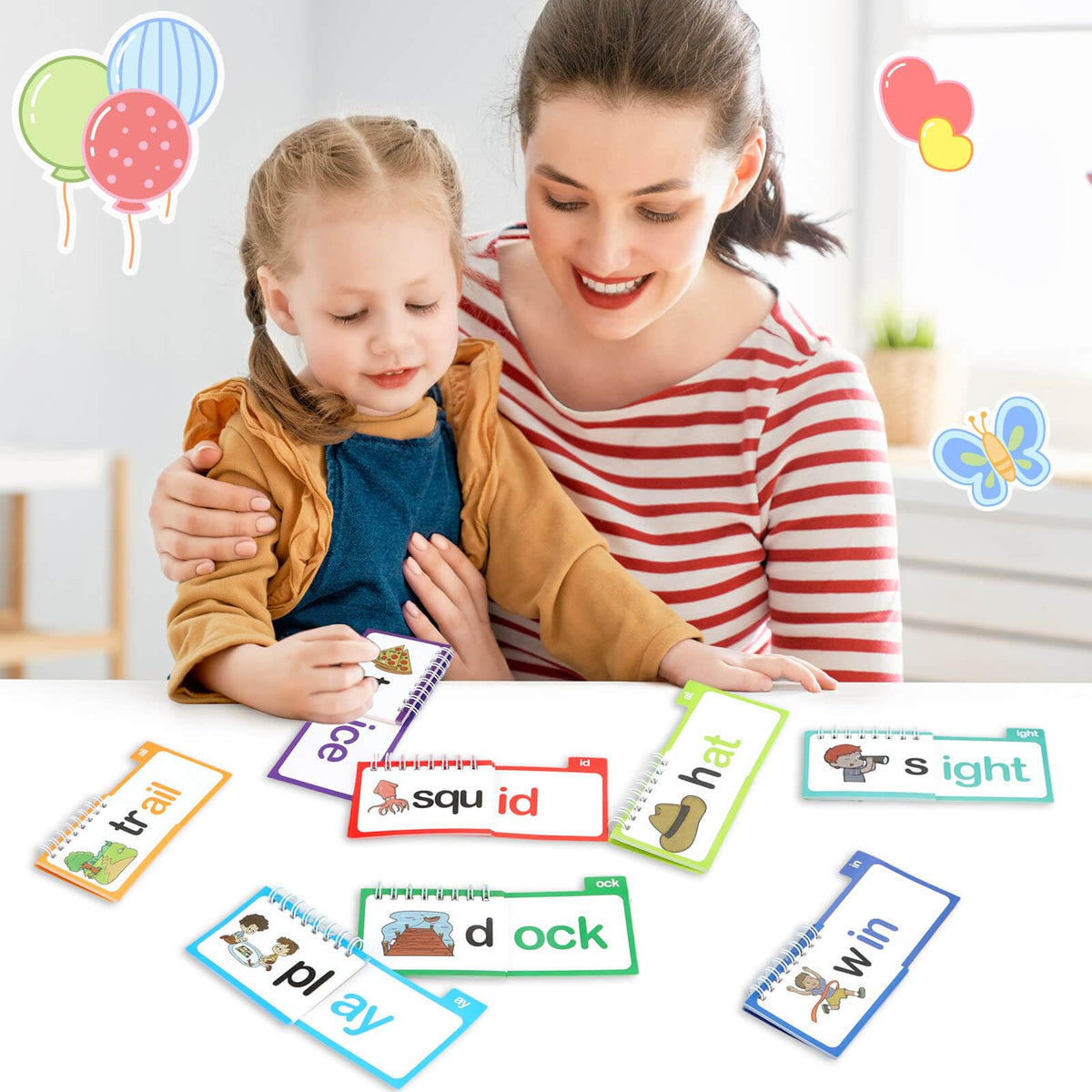 Dolanus kids-activity cards foster hands-on reading and speech development during play.