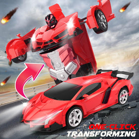Dolanus kids enjoying imaginative play with transforming car