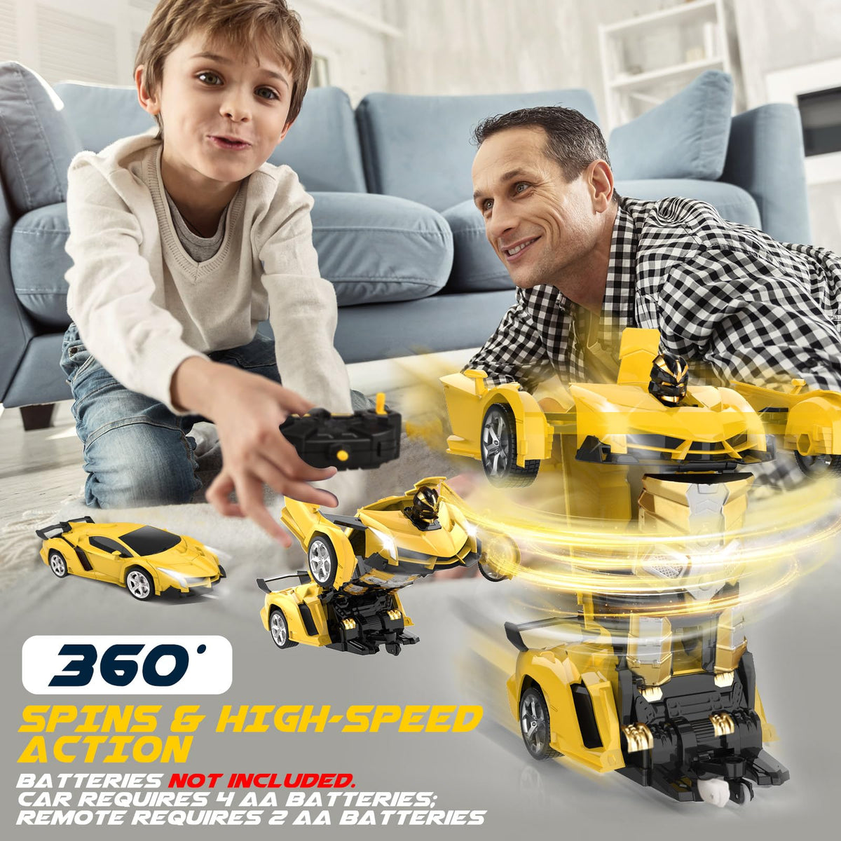 Dolanus RC car performs 360-degree spins for exciting stunts