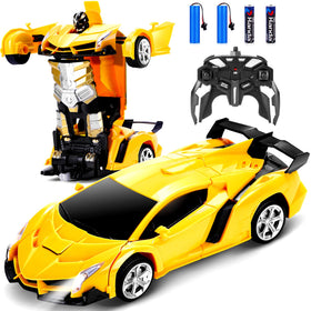 Dolanus transformable remote control car in robot mode for dynamic play