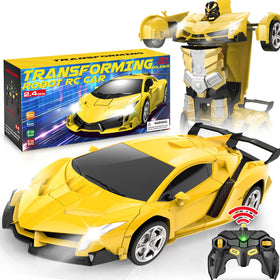 Dolanus remote-control car transforming vehicle mode for action-packed play