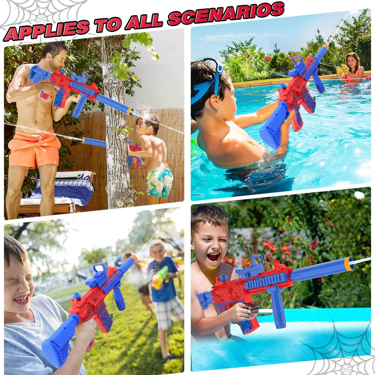 Dolanus Spider Water Blaster 370cc tank for extended battles