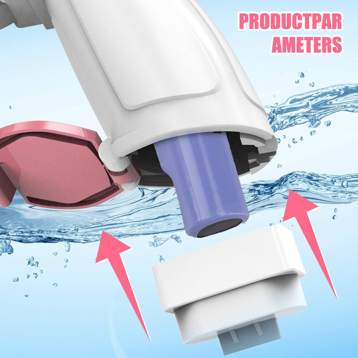 Dolanus 370cc tank supports longer water battles.