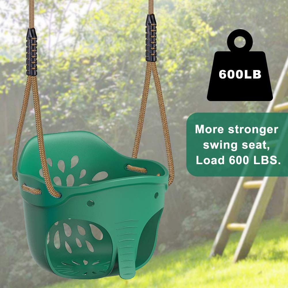 Dolibest easy-assembly with carabiners makes setup quick and safe.
