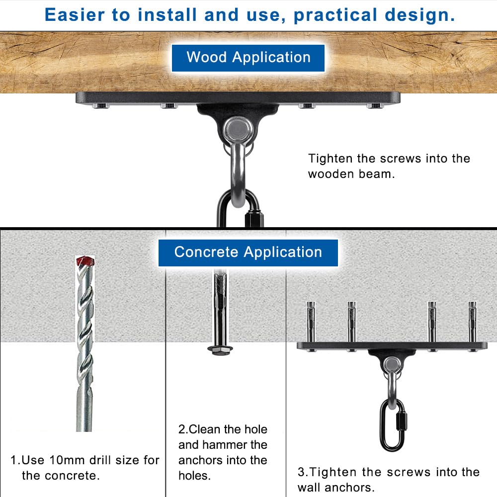Dolibest patent-pending design inspires confident mounting.